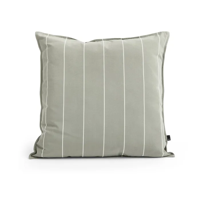 Coussin Terrazza - Grey narrow stripe, 60x60 cm - HAY