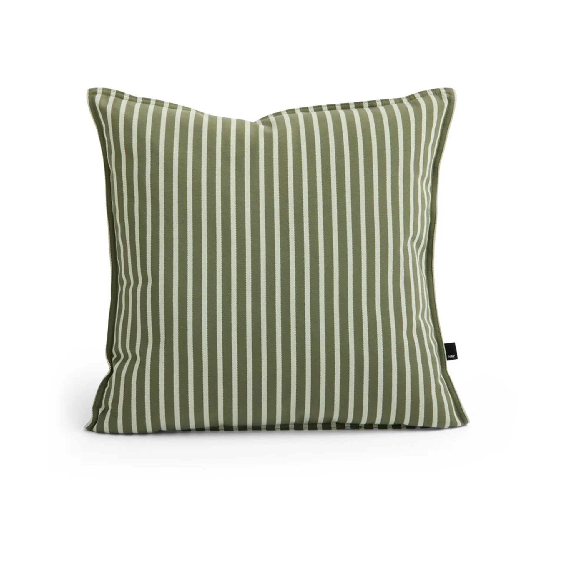 Coussin Terrazza, Olive bold stripe, 50x50 cm HAY