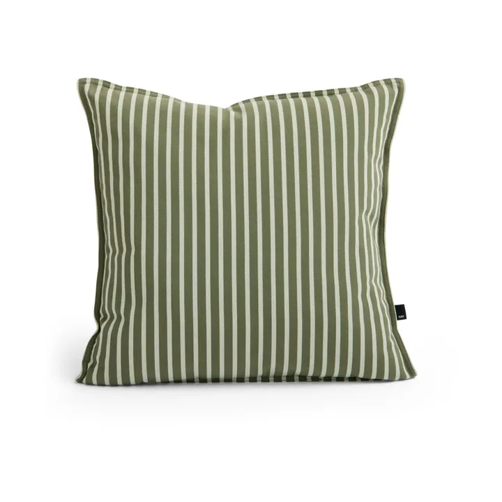 Coussin Terrazza - Olive bold stripe, 50x50 cm - HAY