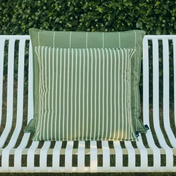 Coussin Terrazza - Olive bold stripe, 50x50 cm - HAY