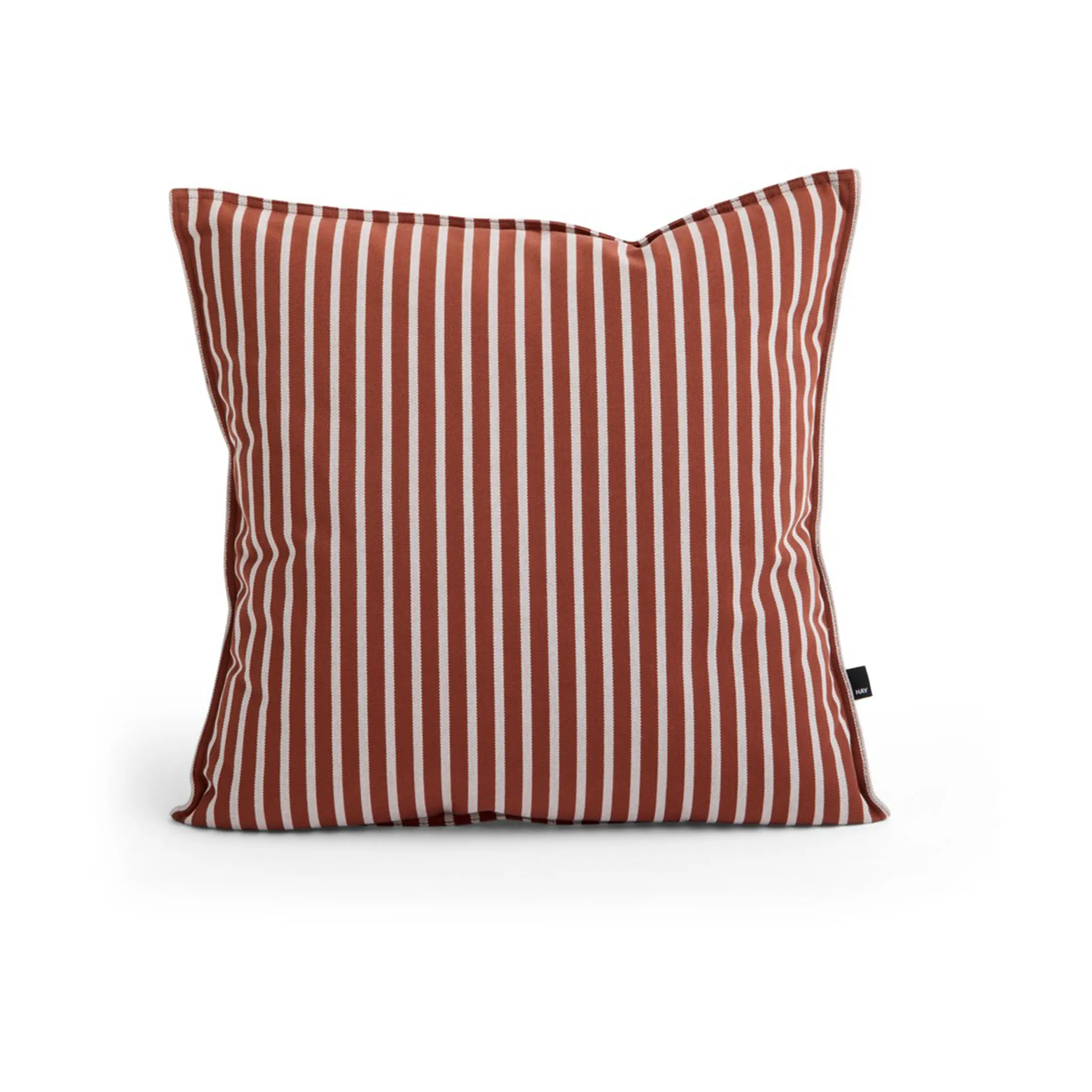Coussin Terrazza, Terracotta bold stripe, 50x50 cm HAY