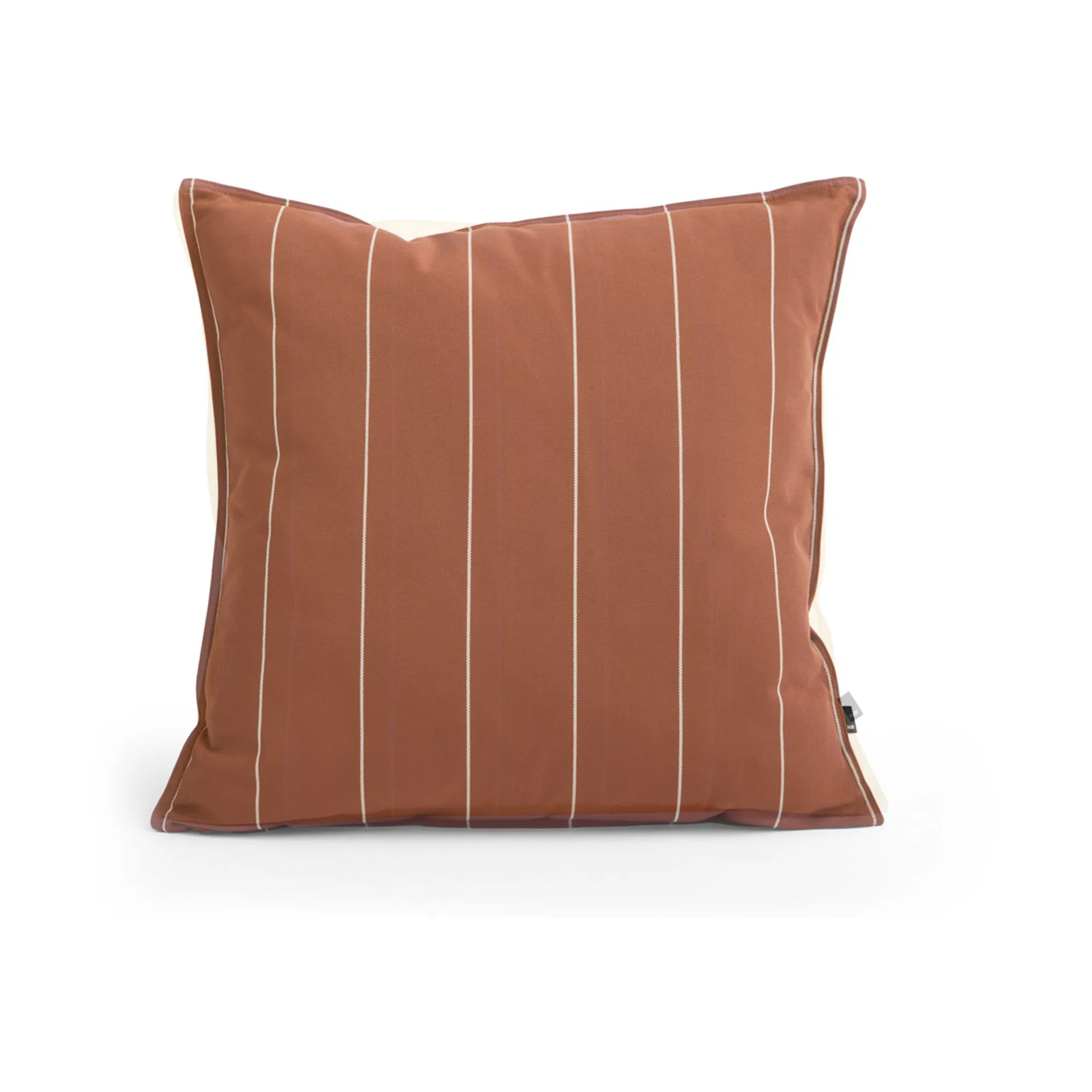 Coussin Terrazza, Terracotta narrow stripe, 60x60 cm HAY