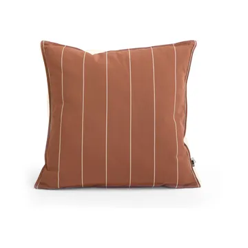Coussin Terrazza - Terracotta narrow stripe, 60x60 cm - HAY