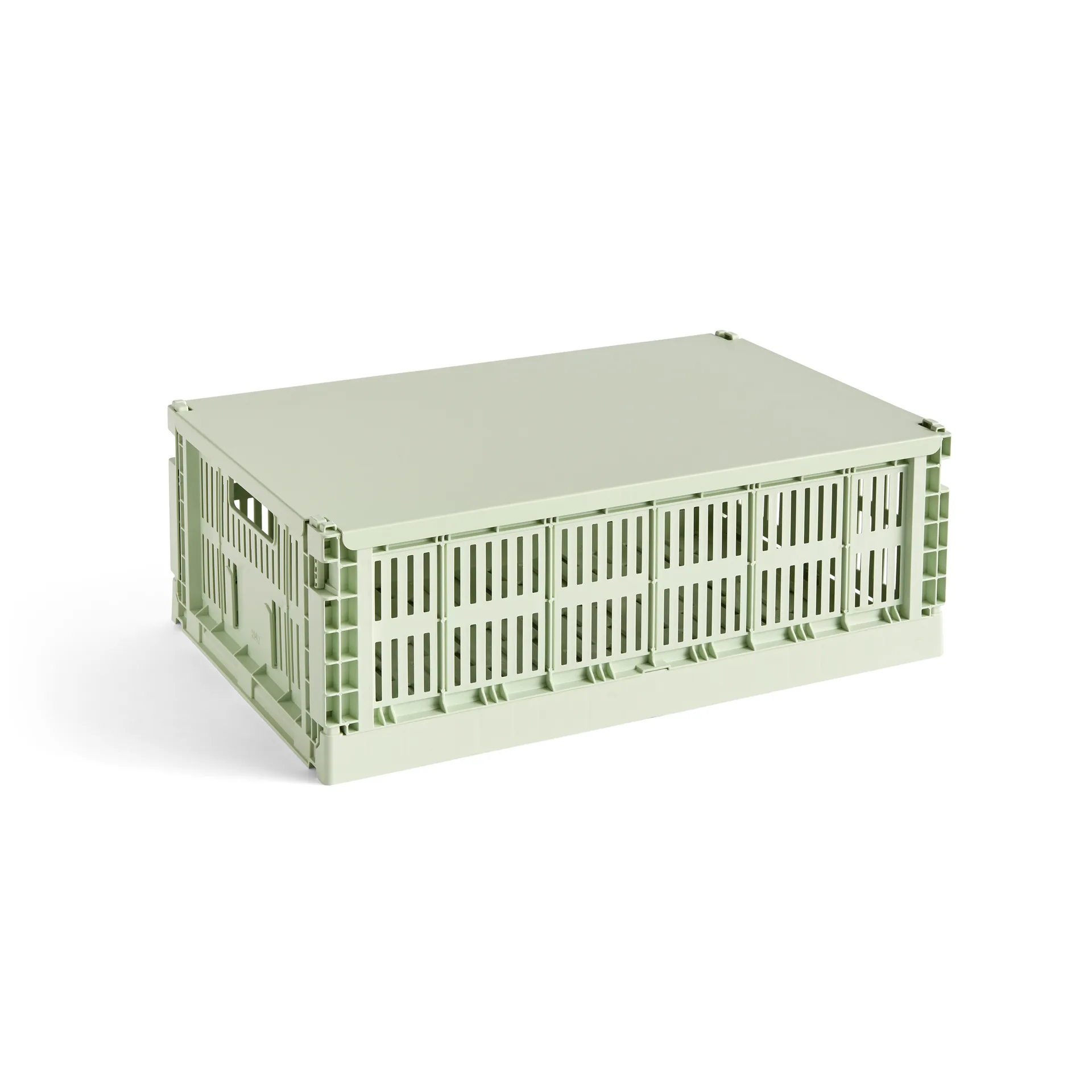 Couvercle Colour Crate grand, Mint HAY