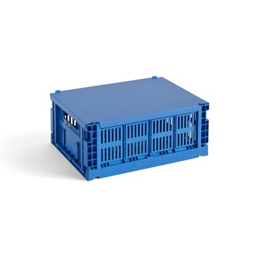 Couvercle Colour Crate médium - Electric blue - HAY