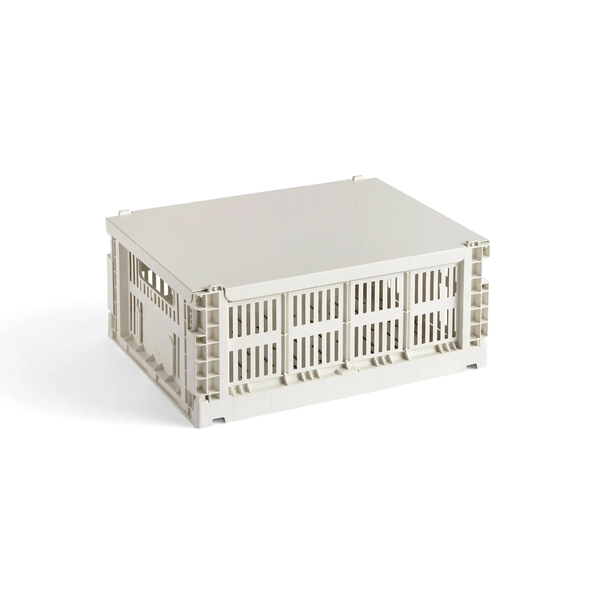 Couvercle Colour Crate médium, Off-white HAY