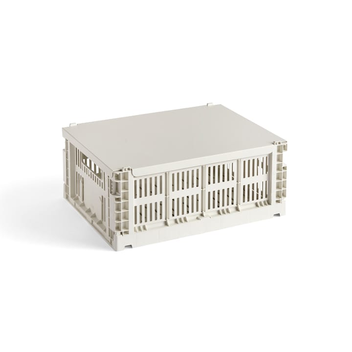 Couvercle Colour Crate médium - Off-white - HAY