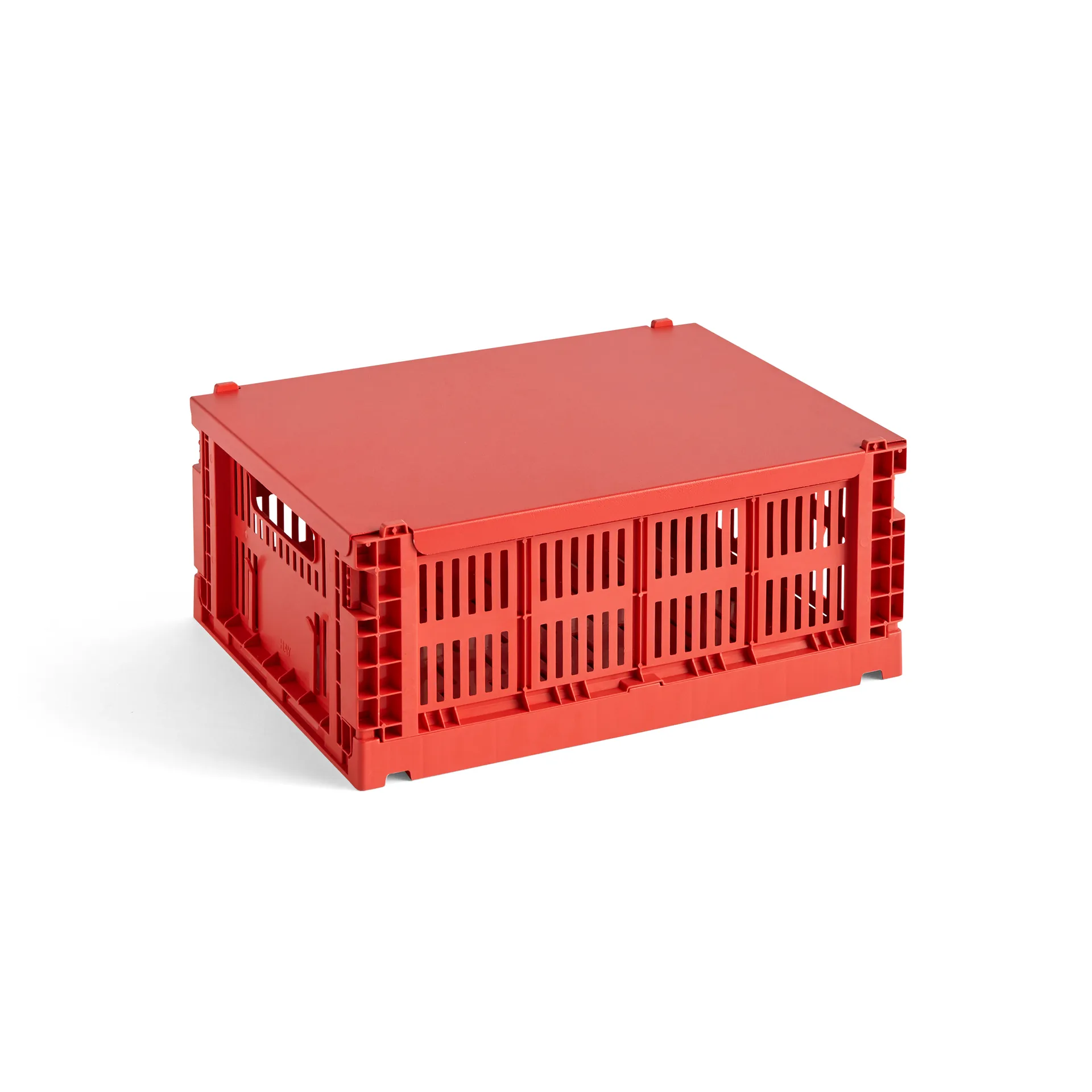 Couvercle Colour Crate médium, Red HAY