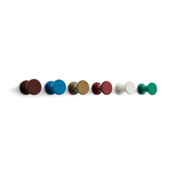 Crochets Bolt Ø2,8 cm, lot de 2 - Red - HAY