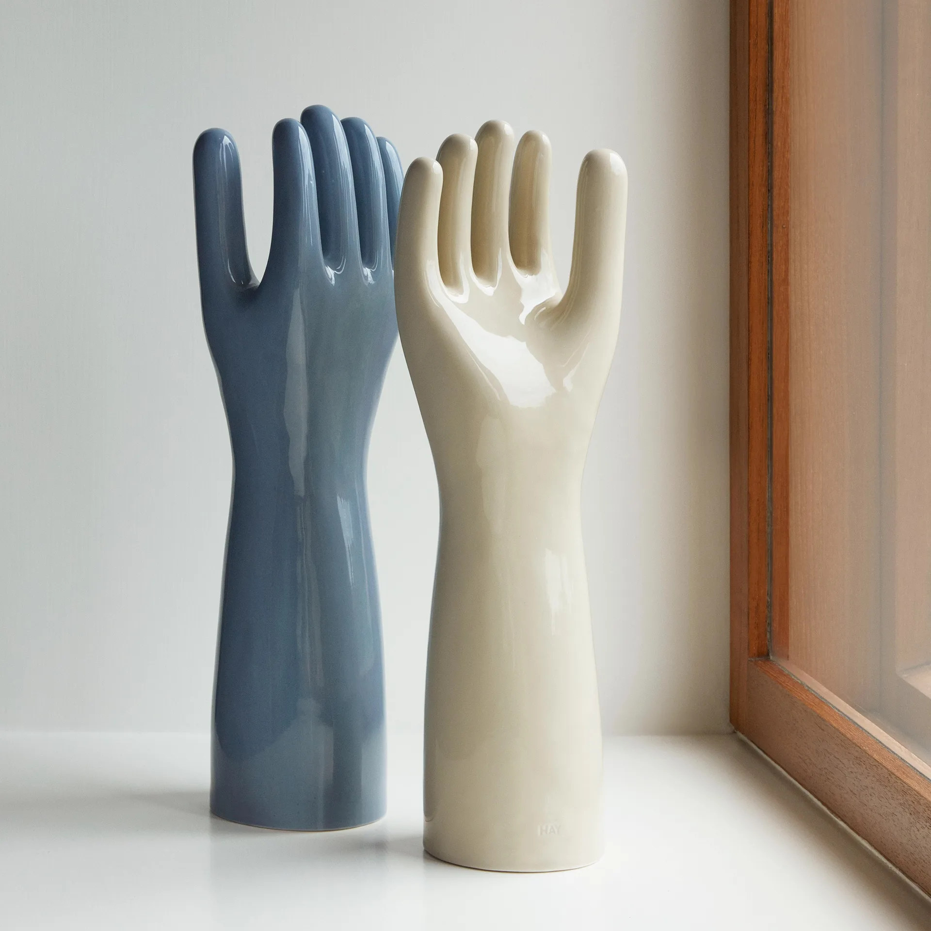 Décoration Deco Hand, Dusty blue HAY