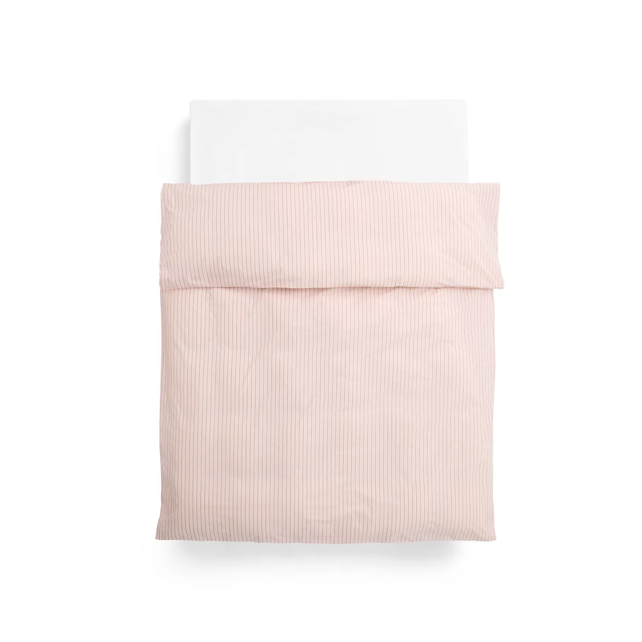HAY Drap housse Fineline 220x240 cm Soft pink | Design Scandinave | Housses de couette | Rose