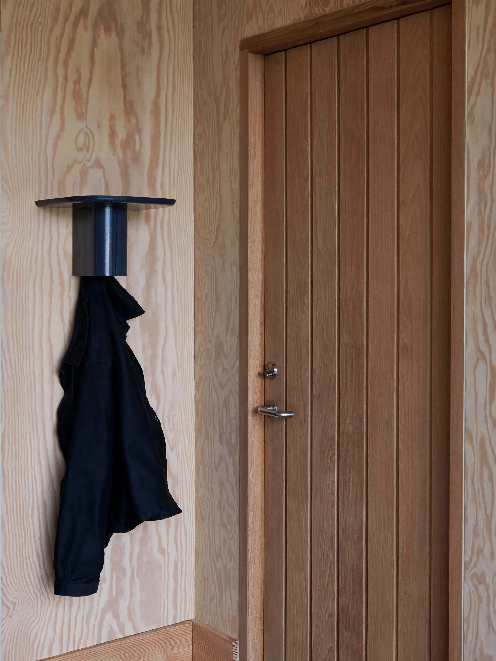 Étagère murale Korpus 1 hook S, Cream HAY