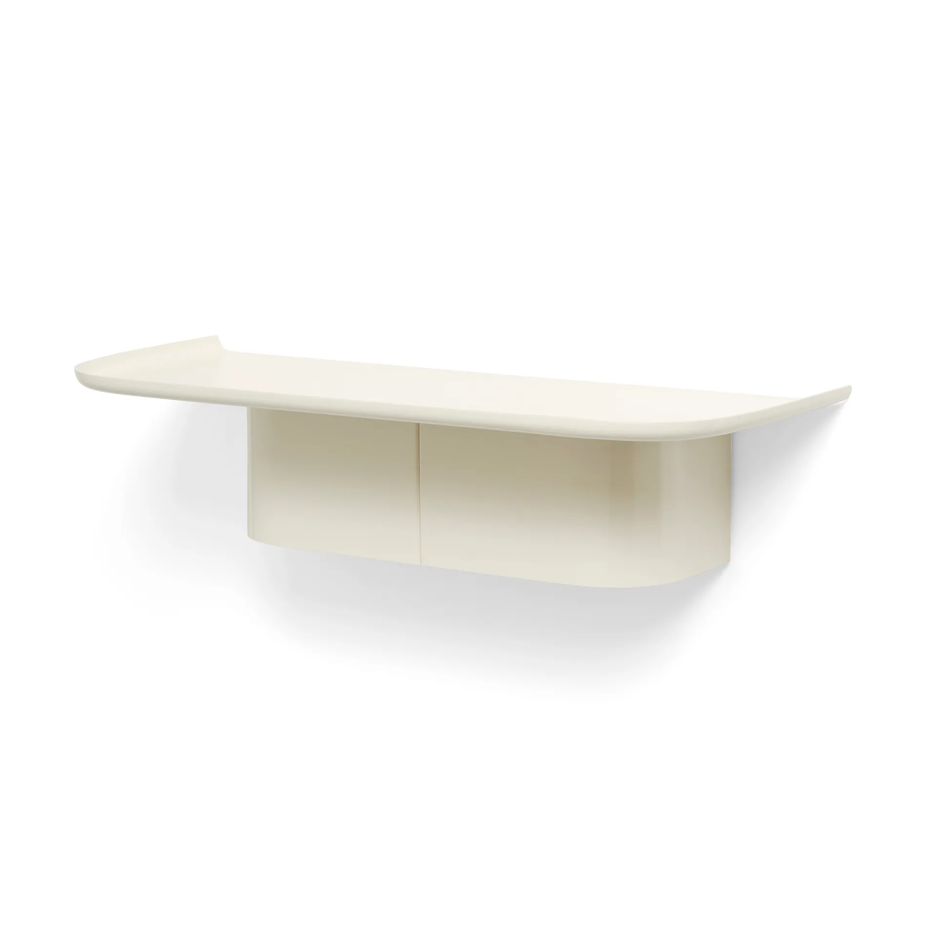 Étagère murale Korpus 4 hook M, Cream HAY