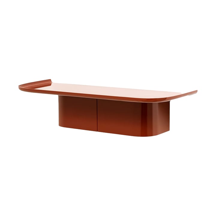 Étagère murale Korpus 4 hooks M - Brick red - HAY