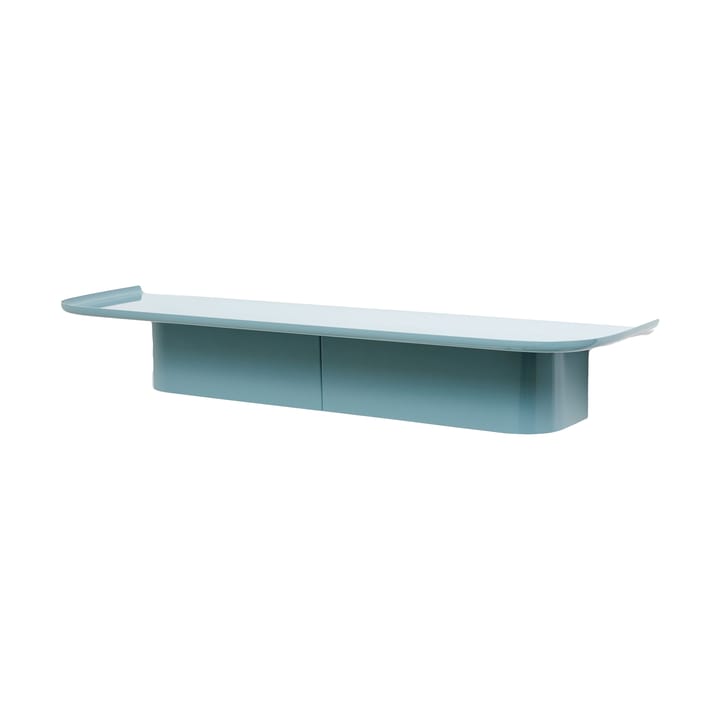 Étagère murale Korpus 7 hooks L - Sea - HAY