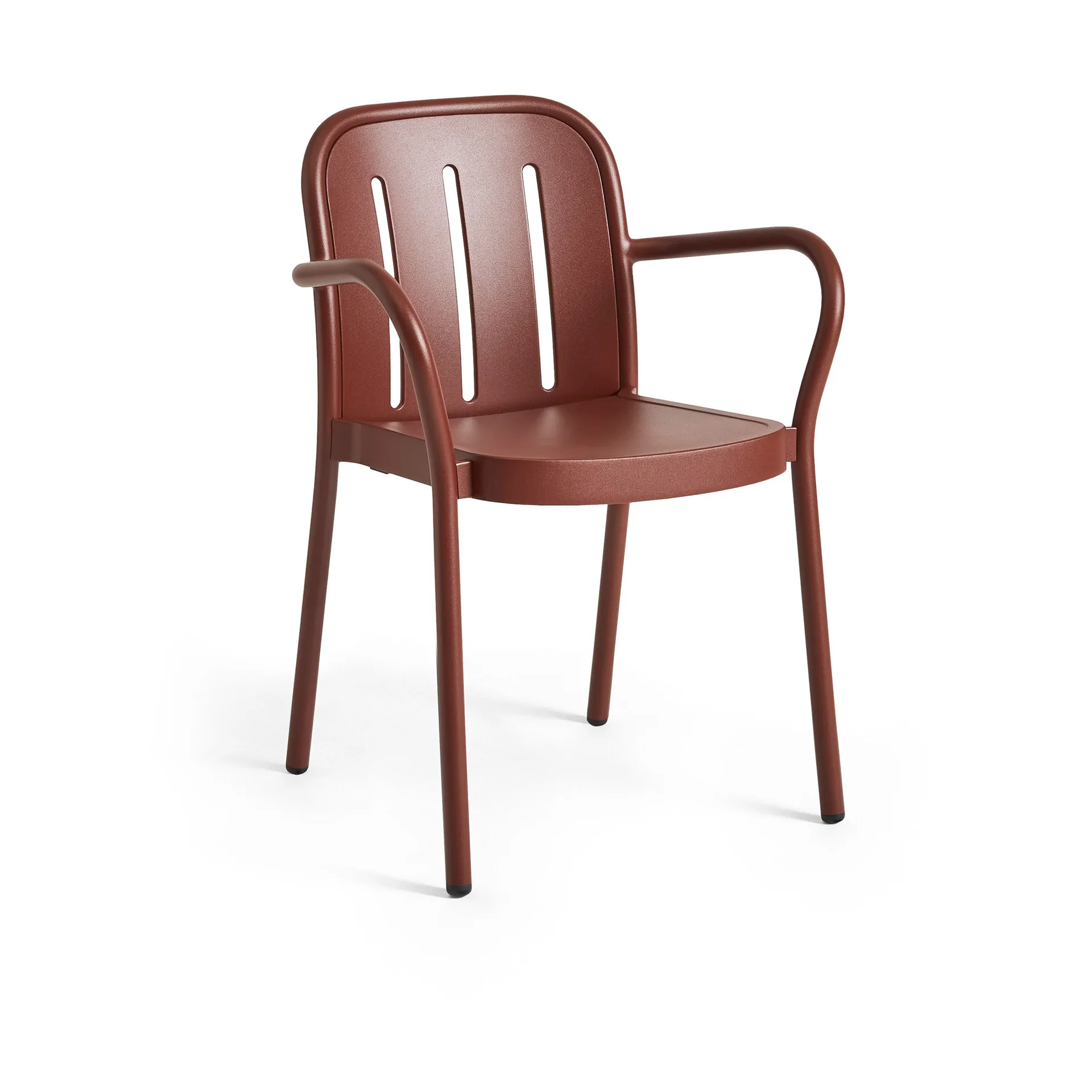 Fauteuil Deville, Iron red HAY