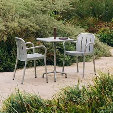 Fauteuil Deville - Silver grey - HAY