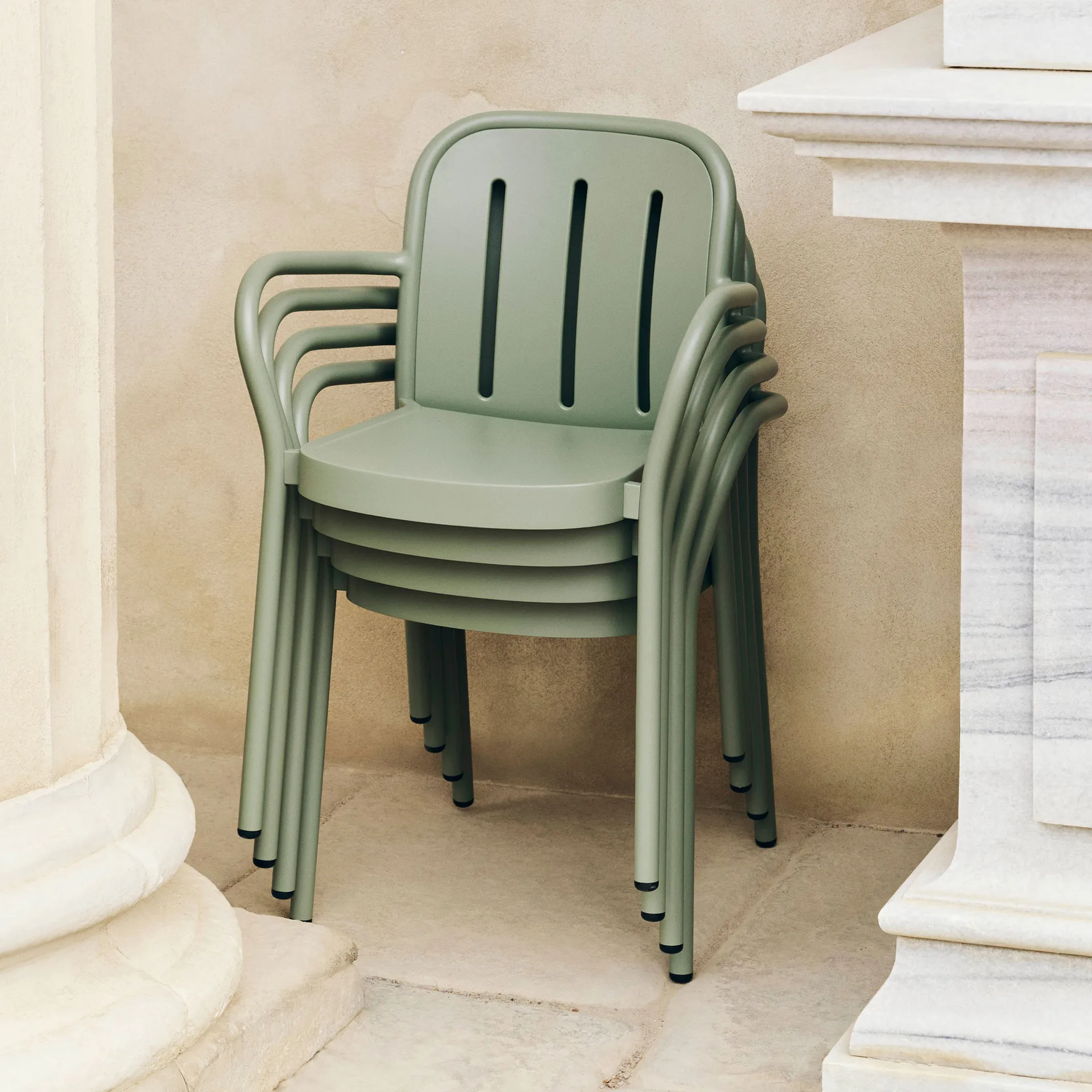 Fauteuil Deville, Thyme green HAY