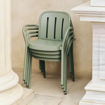 Fauteuil Deville - Thyme green - HAY