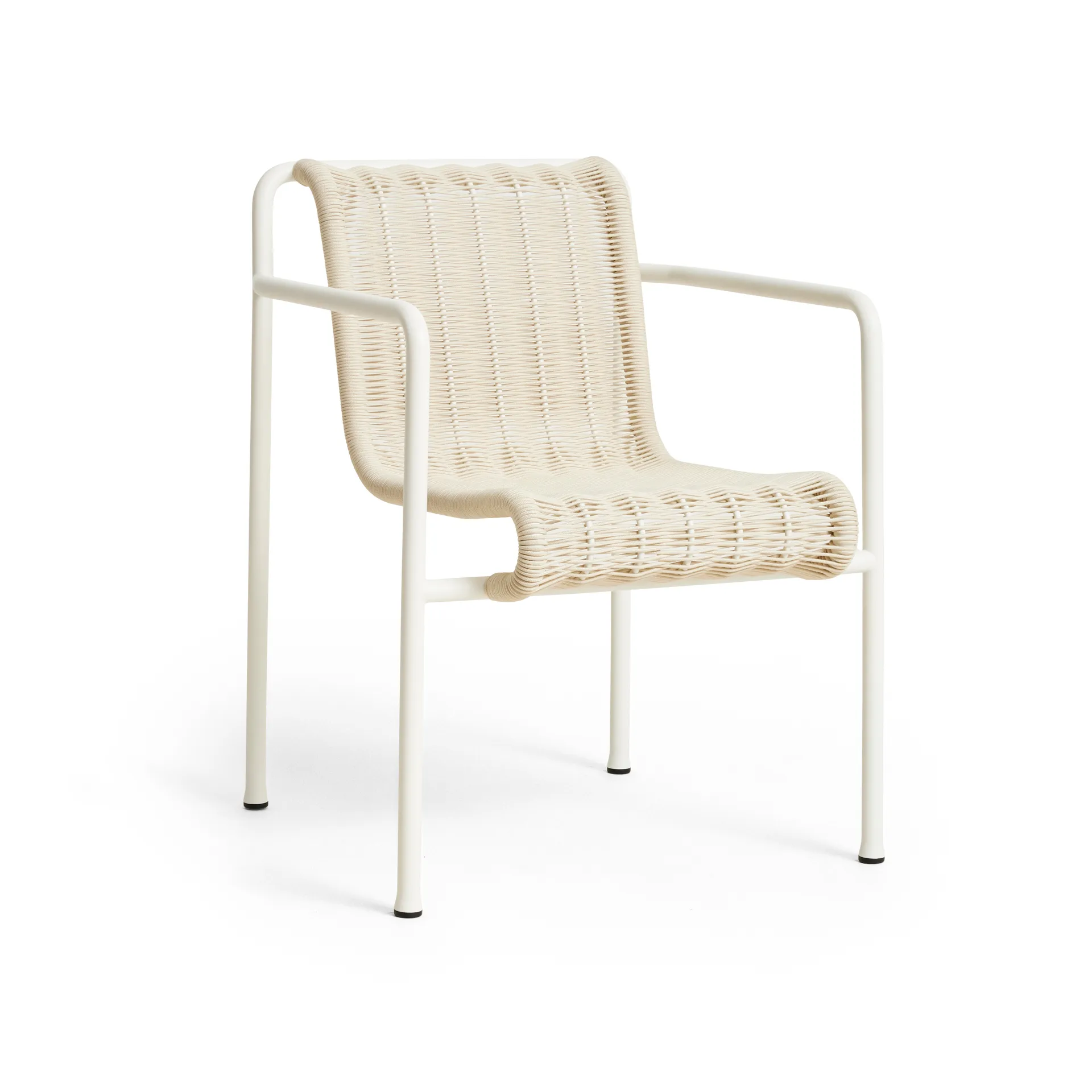 Fauteuil Dining Palissade Cord HAY, Cream white HAY