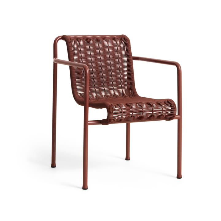 Fauteuil Dining Palissade Cord HAY - Iron red - HAY