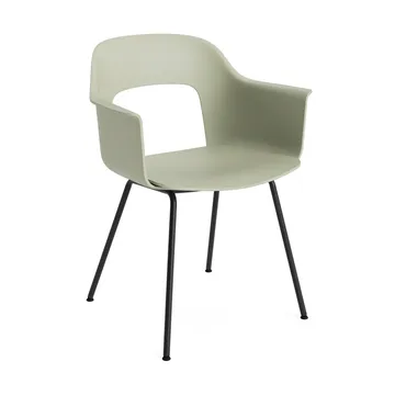 Fauteuil Layout Armchair 211 - Pastel green acier noirci - HAY