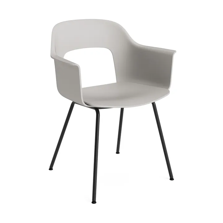 Fauteuil Layout Armchair 211 - Sky grey acier noirci - HAY