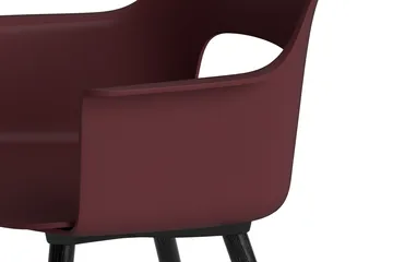 Fauteuil Layout Armchair 221 - Bordeaux chêne noirci - HAY