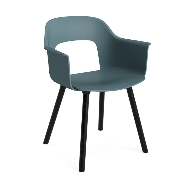 Fauteuil Layout Armchair 221 - Ocean chêne noirci - HAY