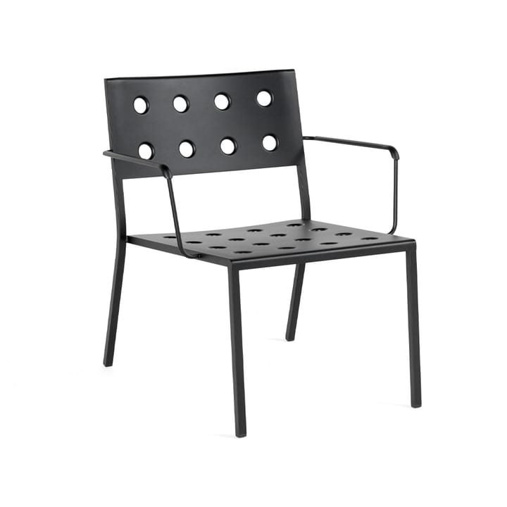 Fauteuil lounge Balcony - anthracite - HAY