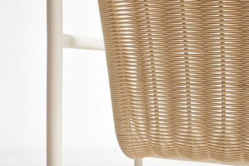 Fauteuil lounge bas Palissade Cord - Cream white - HAY