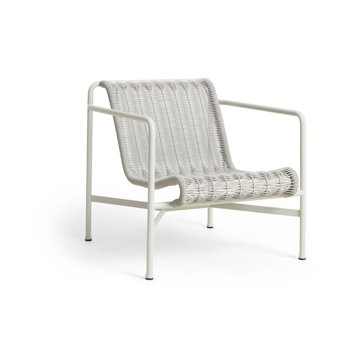Fauteuil lounge bas Palissade Cord - Sky grey - HAY