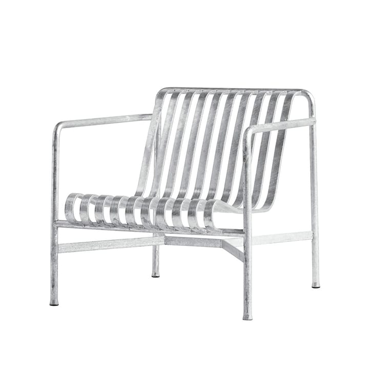 Fauteuil Lounge Palissade Low - hot galvanized - HAY