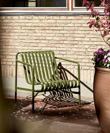 Fauteuil Lounge Palissade Low - olive - HAY