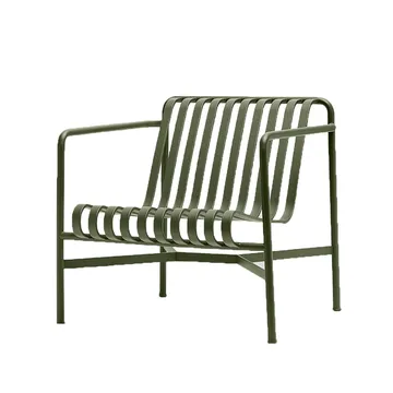 Fauteuil Lounge Palissade Low - Olive - HAY