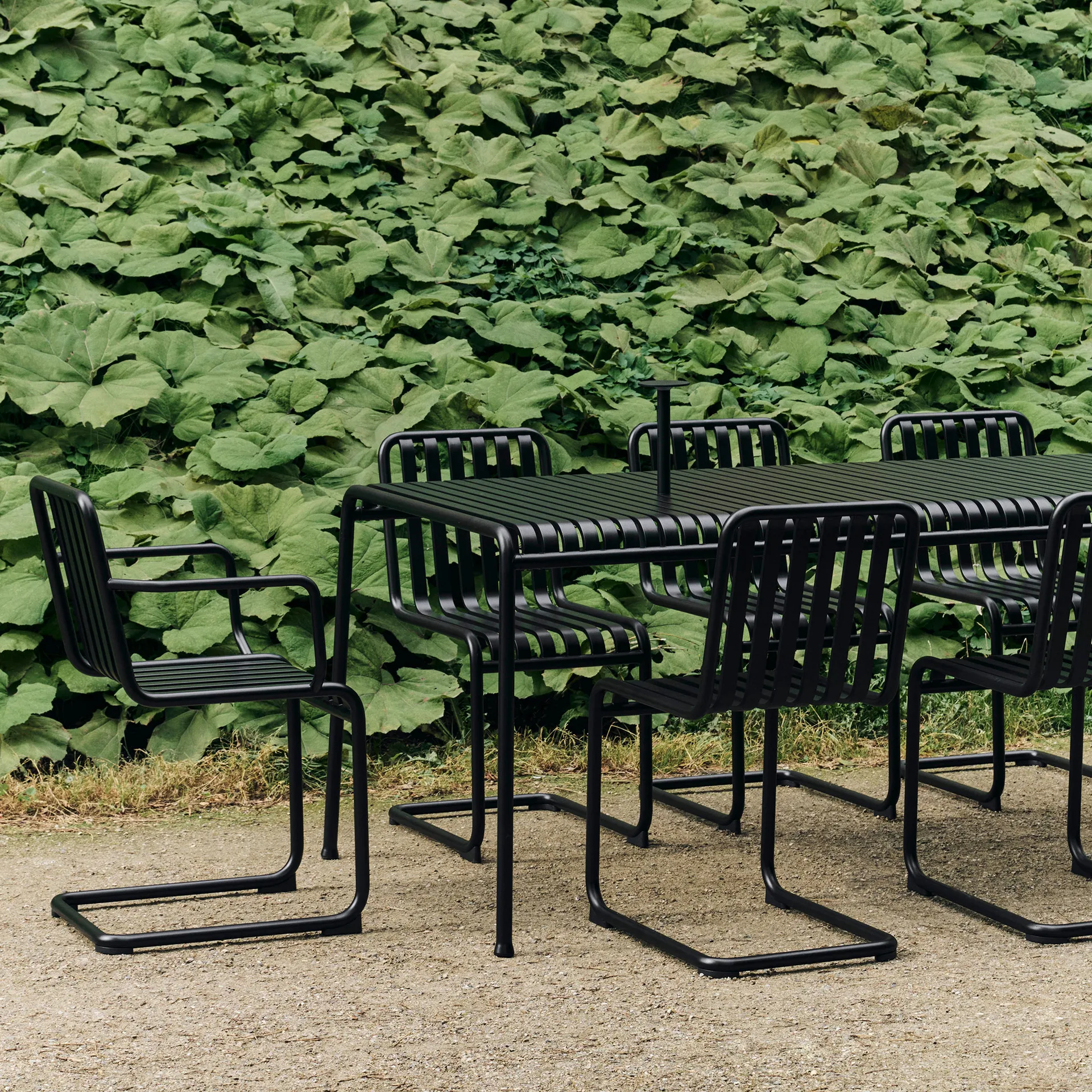 Fauteuil Palissade Cantilever, Anthracite HAY