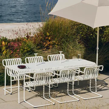 Fauteuil Palissade Cantilever Dining - Cream white - HAY