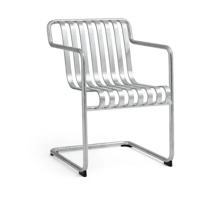 Fauteuil Palissade Cantilever Dining - Hot galvanised steel - HAY