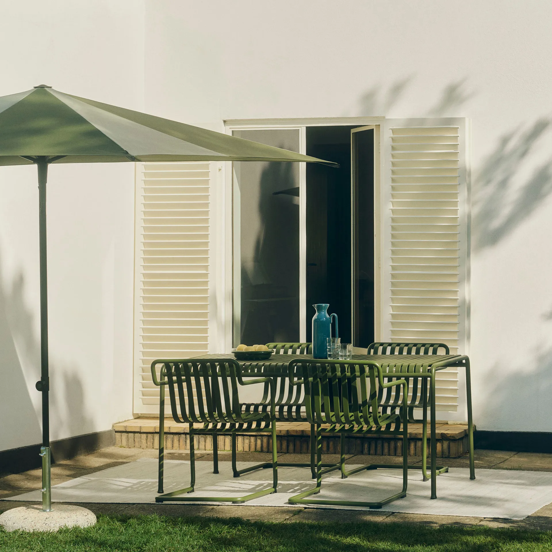 Fauteuil Palissade Cantilever Dining, Olive HAY