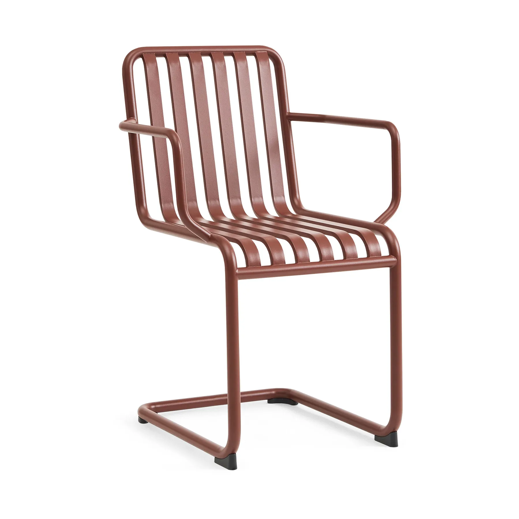 Fauteuil Palissade Cantilever, Iron red HAY