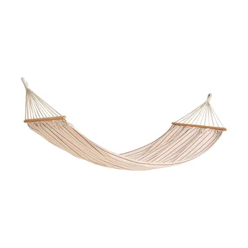 Hamac Outdoor Market - Beige-rouge, 210x100 cm - HAY