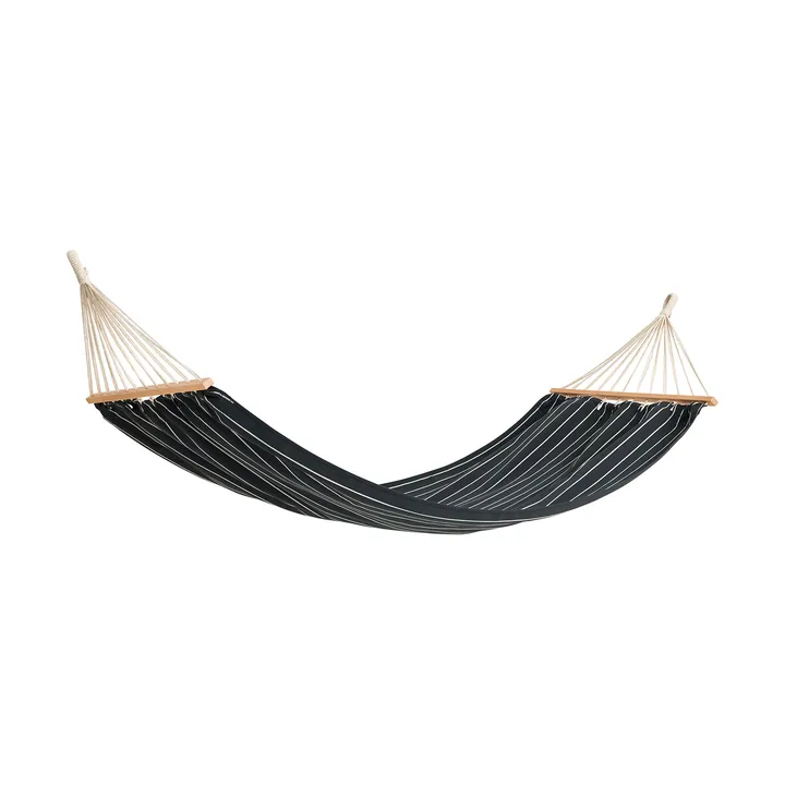 Hamac Outdoor Market - Black-beige, 210x100 cm - HAY
