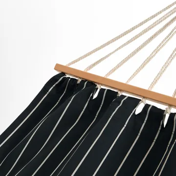 Hamac Outdoor Market - Black-beige, 210x100 cm - HAY
