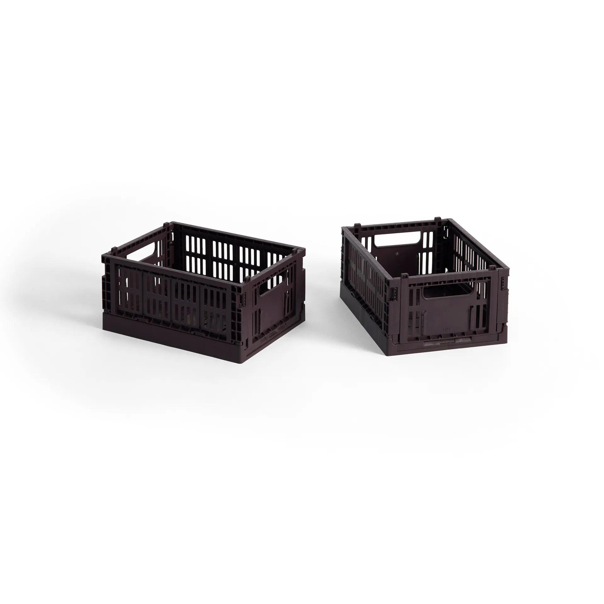 HAY Colour Crate Mini 13x17 cm, lot de 2, Bordeaux HAY