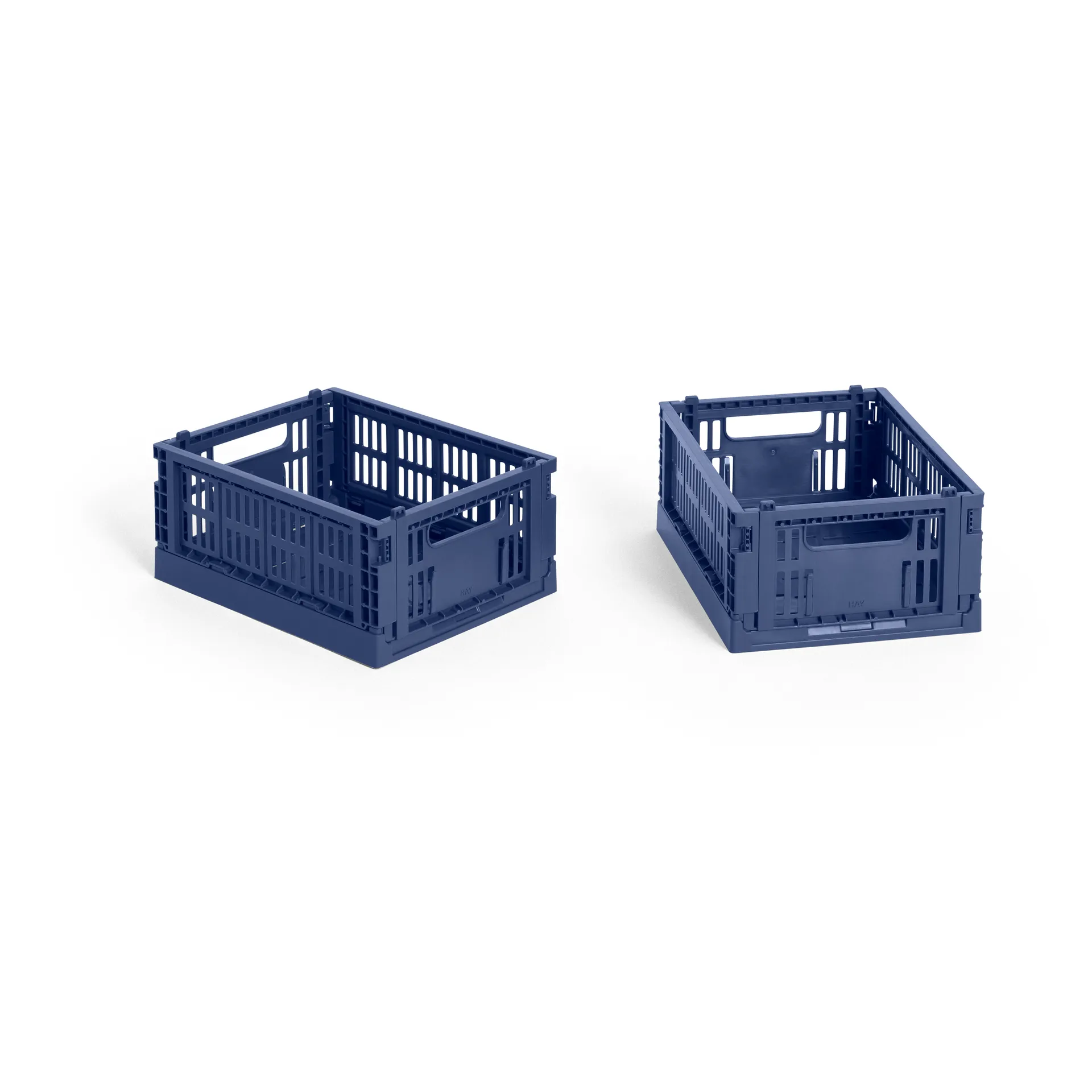 HAY Colour Crate Mini 13x17 cm, lot de 2, Dark blue HAY