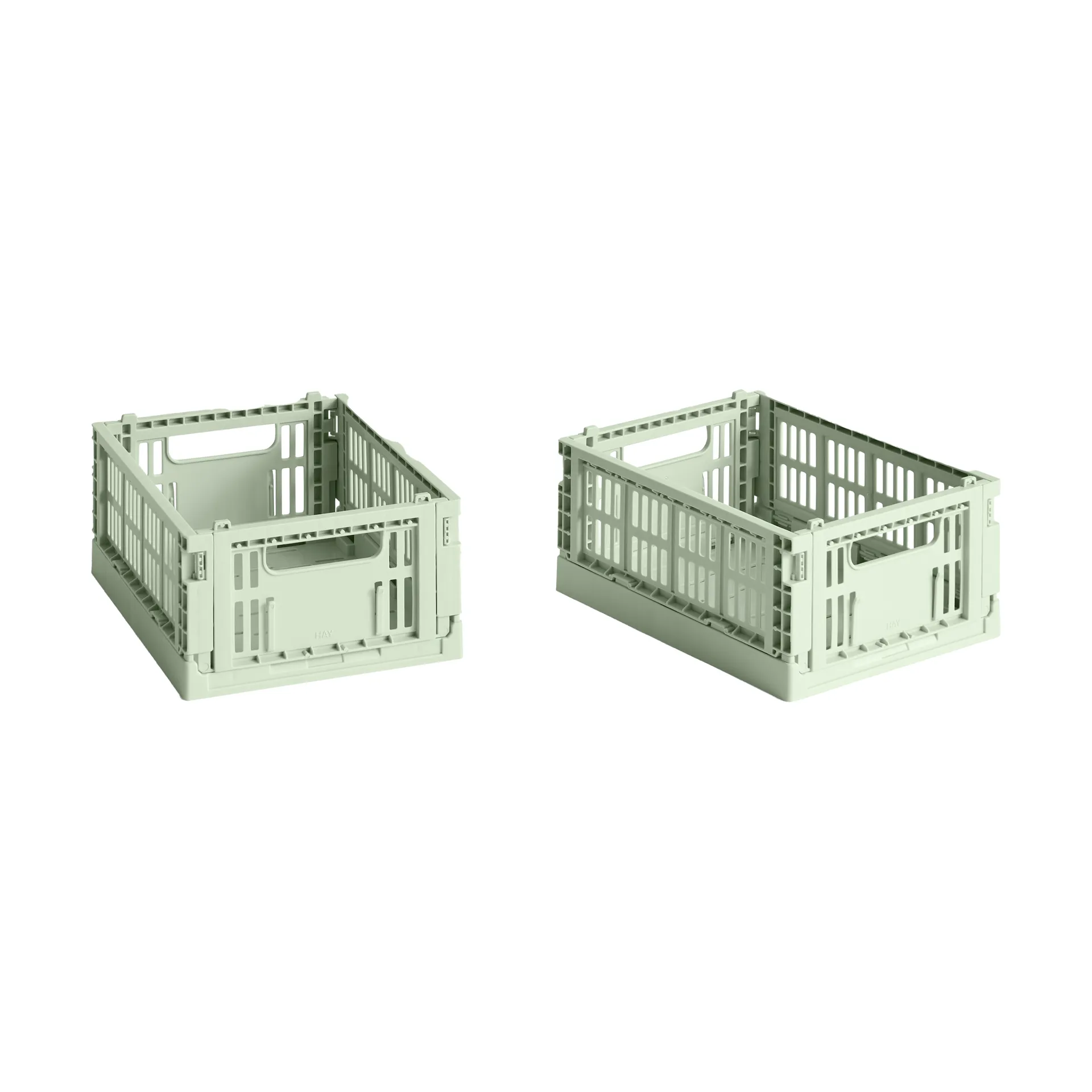 HAY Colour Crate Mini 13x17 cm, lot de 2, Mint HAY