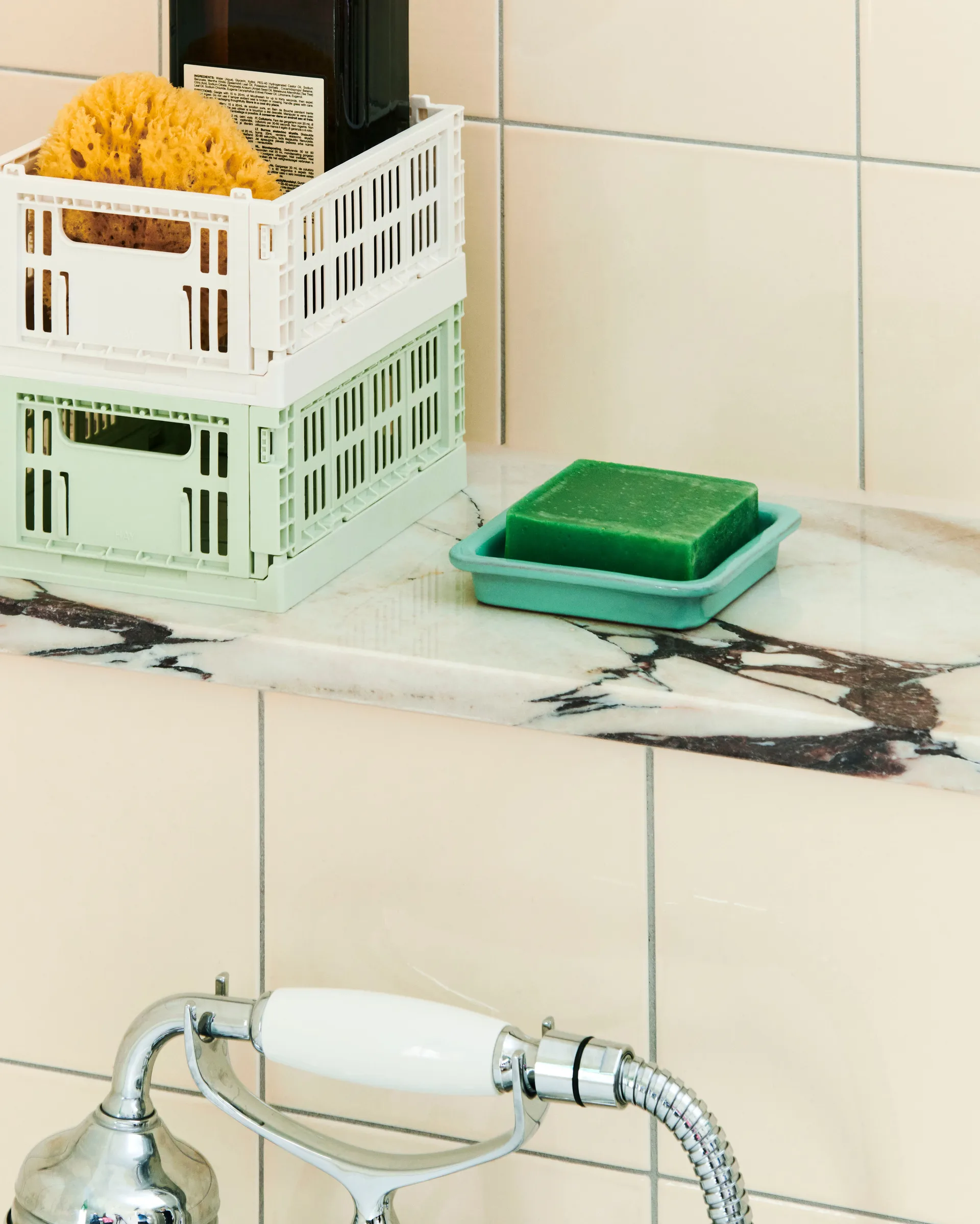 HAY Colour Crate Mini 13x17 cm, lot de 2, Mint HAY