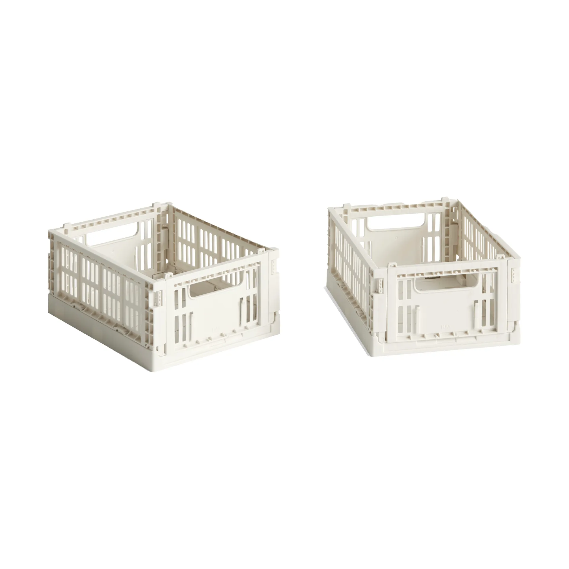 HAY Colour Crate Mini 13x17 cm, lot de 2, Off white HAY