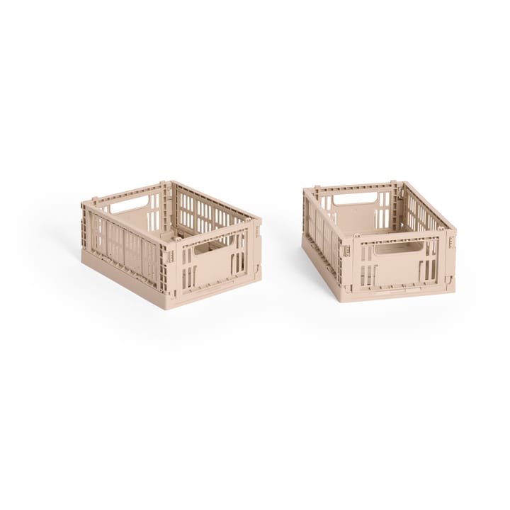 HAY Colour Crate Mini 13x17 cm, lot de 2 - Powder - HAY