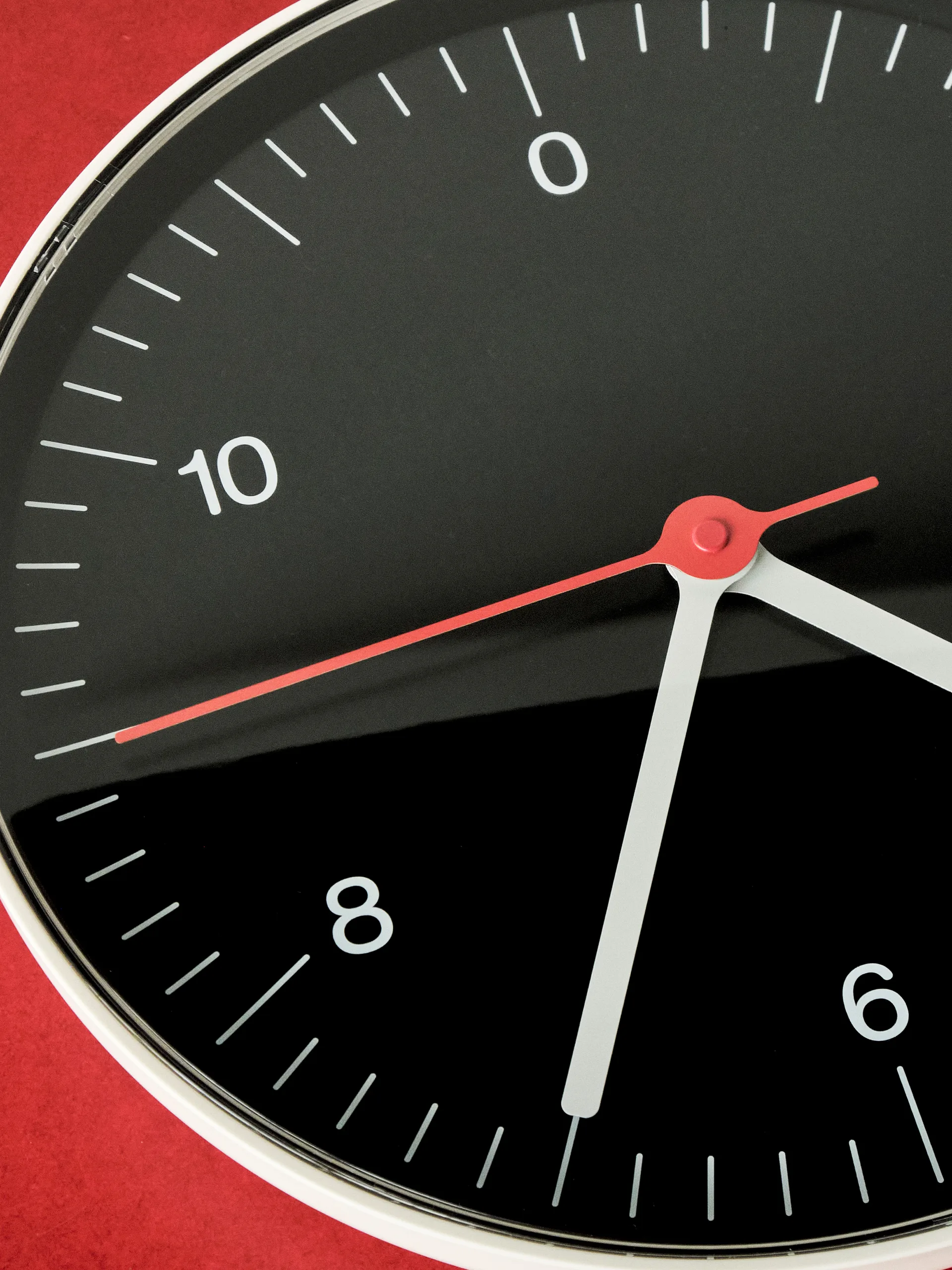 Horloge murale Wall Clock Ø26,5 cm, Black HAY